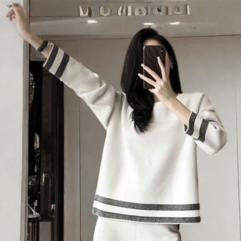 ✨ Ensemble Deux Pièces Chic & Moderne – Pantalon Large & Haut Tendance ✨