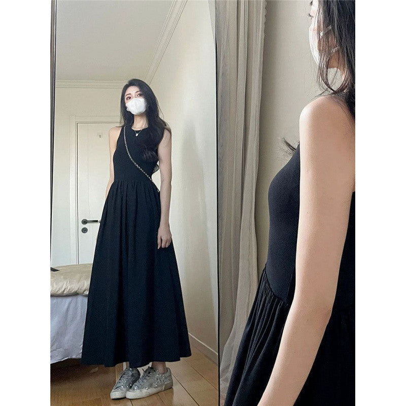 ✨ Robe Élégante à Taille Haute – Manches Évasées & Coupe Chic ✨